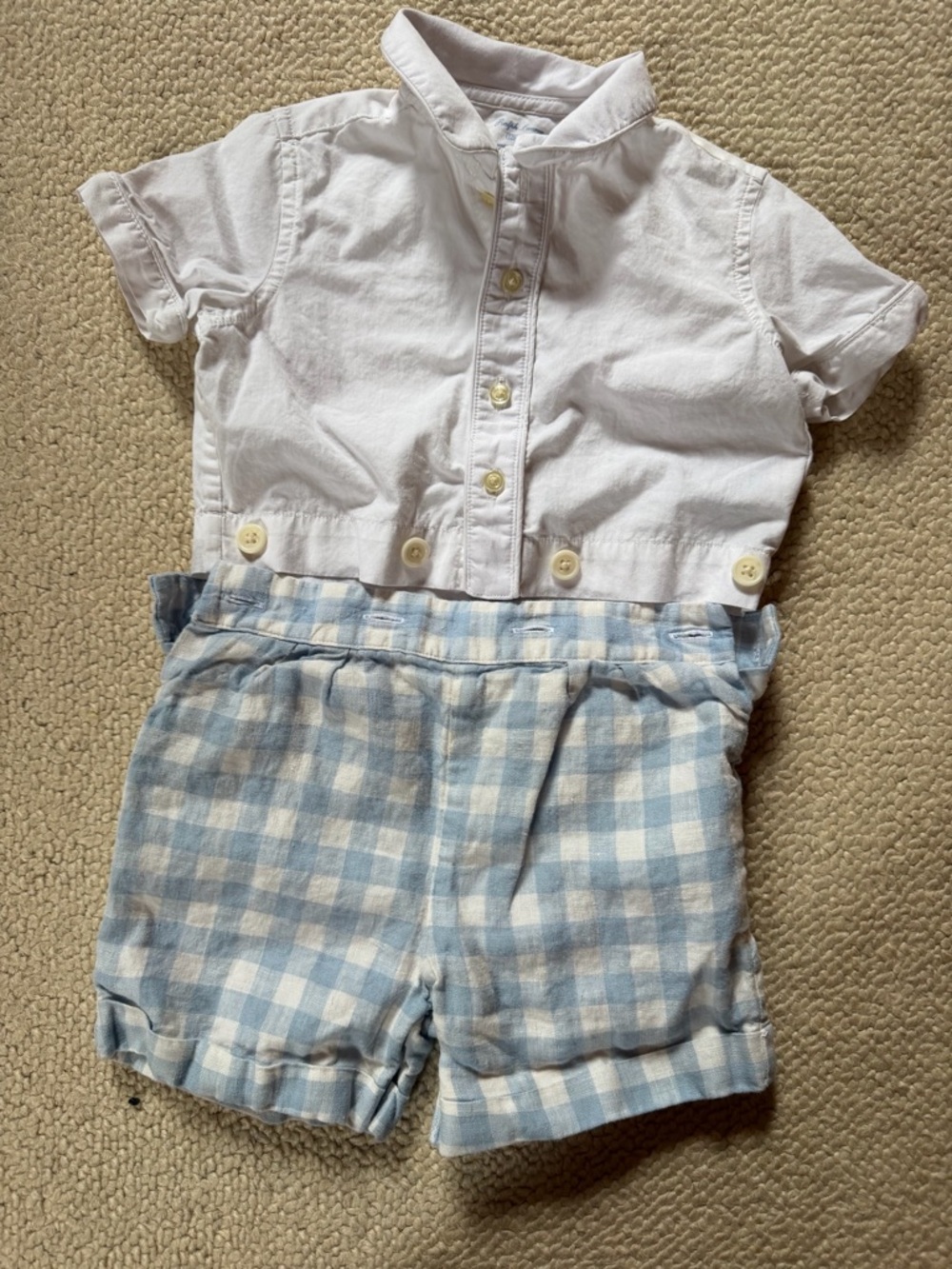 Ralph Lauren Infant/Toddler Matching Set 100% cotton size 12m